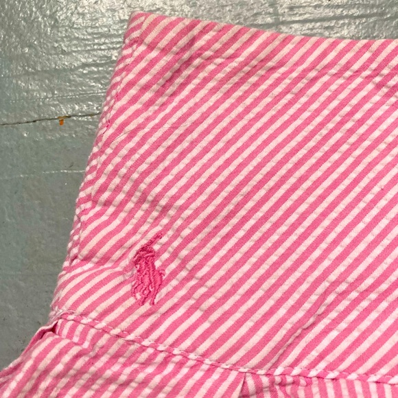 Ralph Lauren Bottoms Trendy Ralph Lauren Pink Stripe Tennis Skirt